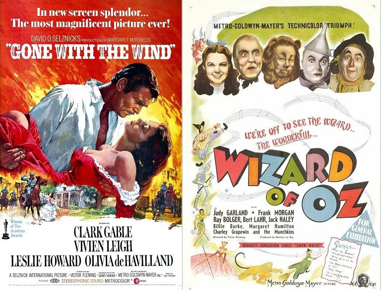 Gone With the Wind & The Wizard of Oz