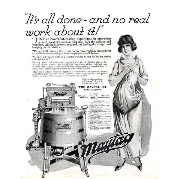 Maytag 1920s Ad
